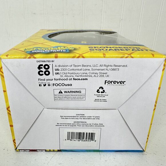 SPONGEBOB 2017 EEKEEZ TIKI 4" Figurine Nickelodeon Limited Edition New - Picture 2 of 7